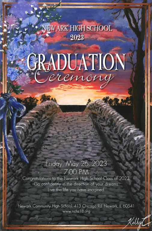 Graduation Program Cover Design